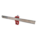 Max Angle Square Ruler Woodworking Scriber Ruler Carpentry Measuring Tools 300mm