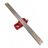 Max Angle Square Ruler Woodworking Scriber Ruler Carpentry Measuring Tools 300mm