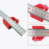 Max Angle Square Ruler Woodworking Scriber Ruler Carpentry Measuring Tools