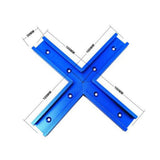 Max 30 Type Miter Track Stop T-Slot T-Tracks Woodworking Type A- 100mm- Blue