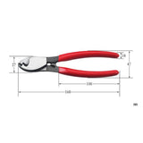 Max High Leverage Cable Cutter Copper Aluminum Wire Cutting Crimping Tools