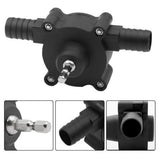 Max Hand Electric Drill Drive Self Priming Pump Oil Fluid Water Transfer Pumps