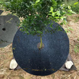 Max 10pcs Tree Rings for Weed Control Non-woven Fabric Tree Protector Mat 13.5cm