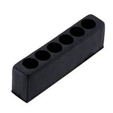 Max 5pcs Screwdriver Bit Holder Block Socket for 6-Angle Plastic  6-Hole Black