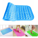 Max 24''Strong Suction Non Slip Foot PVC Massage Rubber Bathroom Bath Shower Mat