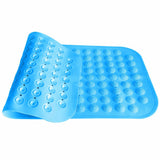 Max 24''Strong Suction Non Slip Foot PVC Massage Rubber Bathroom Bath Shower Mat