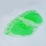 Max Foot Bath Antislip Shower Mat PVC Toilet Bath Mat Foot Shape Shower Bath Mat