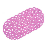 Max 26'' Bath Antislip Shower Mat PVC Toilet Bath Mat Shower Bath Mat Pink