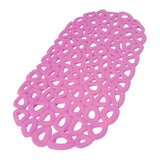 Max 26'' Bath Antislip Shower Mat PVC Toilet Bath Mat Shower Bath Mat Pink