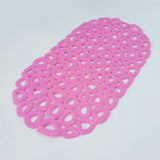 Max 26'' Bath Antislip Shower Mat PVC Toilet Bath Mat Shower Bath Mat Pink