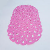 Max 26'' Bath Antislip Shower Mat PVC Toilet Bath Mat Shower Bath Mat Pink