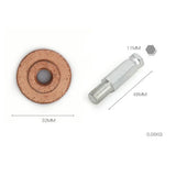 Max Flat Tire Repair Grinding Wheel Low High Speed Handle 32 x 3mm Low Speed