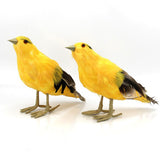 Max Artificial Birds Realistic Oriole Model Christmas Toys Home Garden Decor