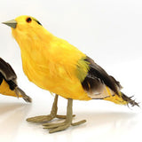 Max Artificial Birds Realistic Oriole Model Christmas Toys Home Garden Decor