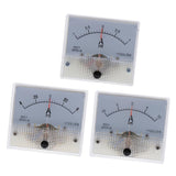 Maxbell DC Ammeter Analog Panel Meter Amp Meter Current Gauge 85C1 0-1A