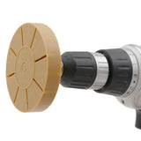 Max 87mm Pneumatic Rubber Eraser Wheel with Drill Adapter Double Sided Adhesive