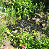 Max 10pcs Set Plastic Net Pond Protector Floating Cover Net Cats Heron Deterrent