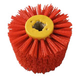 Max Abrasive Wire Drum Brushes Polishing Buffer Wheel  Red 80 Grit