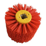 Max Abrasive Wire Drum Brushes Polishing Buffer Wheel  Red 80 Grit