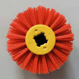 Max Abrasive Wire Drum Brushes Polishing Buffer Wheel  Red 80 Grit