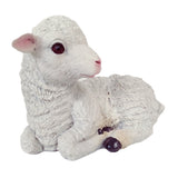 Max Cute Sheep Statue Lawn Fairy Garden Home Decoration Moss Doll House Ornament