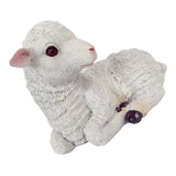 Max Cute Sheep Statue Lawn Fairy Garden Home Decoration Moss Doll House Ornament
