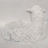 Max Cute Sheep Statue Lawn Fairy Garden Home Decoration Moss Doll House Ornament