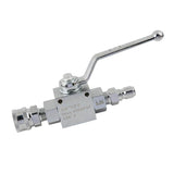 Max Maxb High Pressure Washer Ball Valve Kit for Pressure Washer Hose 3/8'' 4500PSI