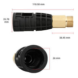 Max Maxb High Pressure Washer Connector Adapter for Connecting Bosche M22 Lance