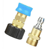 Max Maxb Pressure Washer Gun Adapter Set 1/4'' Quick Connect for Karcher HD