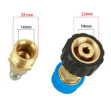 Max Maxb Pressure Washer Gun Adapter Set 1/4'' Quick Connect for Karcher HD