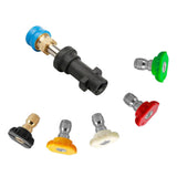 Max Maxb Pressure Washer Gun Adapter Power Washer Spray Nozzle for Karcher K Series