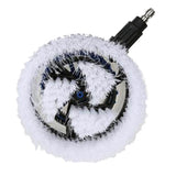Max Maxb 1/4'' Non-Electric Automatic Rotary Car Wash Brush for High Pressure Washers