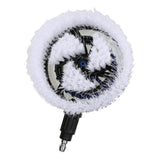 Max Maxb 1/4'' Non-Electric Automatic Rotary Car Wash Brush for High Pressure Washers