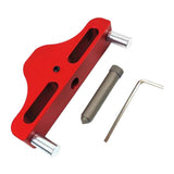 Max Maxb Precision Woodworking Center Scriber Marking Center Finder Tools Red