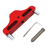 Max Maxb Precision Woodworking Center Scriber Marking Center Finder Tools Red