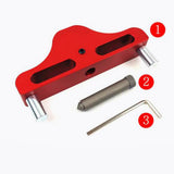Max Maxb Precision Woodworking Center Scriber Marking Center Finder Tools Red