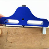 Max Maxb Precision Woodworking Center Scriber Marking Center Finder Tools Blue