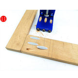 Max Maxb Pocket Hole Jig Locator Woodworking Tool For 10-40mm Wood Board Blue