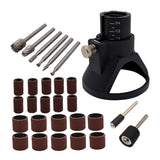 Max Maxb Rotary Multi Tool Cutting Guide Attachment Kit Router Drill Bits 29PCS