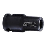 Max Maxb Woodworking Impact Socket 3/8" Drive M8x1.25