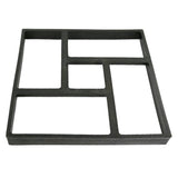 Max Maxb Home Garden DIY Plastic Molded Paving Mold Pathmate Maker Mould 40x40cm