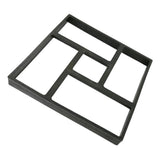 Max Maxb Home Garden DIY Plastic Molded Paving Mold Pathmate Maker Mould 40x40cm