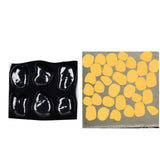 Max Maxb Decorative Stepping Stones Plaster Mold Cobblestone Concrete Mould Decor DIY