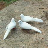 Max Maxb Artificial Pigeon Dove Figurine Garden Patio Pond Home Decor Ornament Statue
