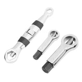 Max Maxb 1 Set 3pcs Remover Rusted Nuts Splitter Cutter 7mm-22mm Damaged Extractor