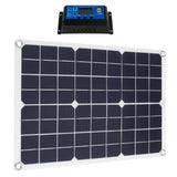 Maxbell 50W Flexible Solar Panel 10A 12V 24V Controller Car Charger for RV Car Boat