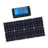 Maxbell 100W Solar Panel Kit 12V 10A Battery Charge Controller for Caravan, Boat