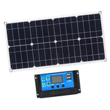Maxbell 100W Solar Panel Kit 12V 10A Battery Charge Controller for Caravan, Boat