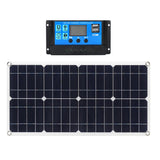 Maxbell 100W Solar Panel Kit 12V 10A Battery Charge Controller for Caravan, Boat